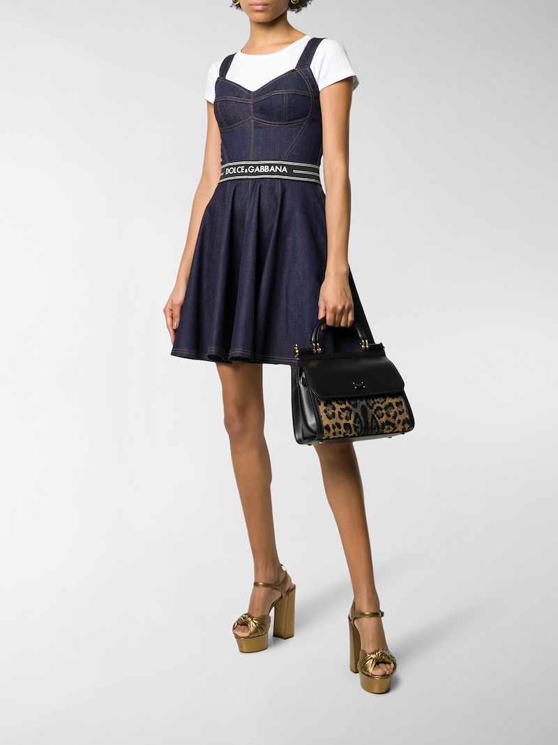 dolce and gabbana denim dress