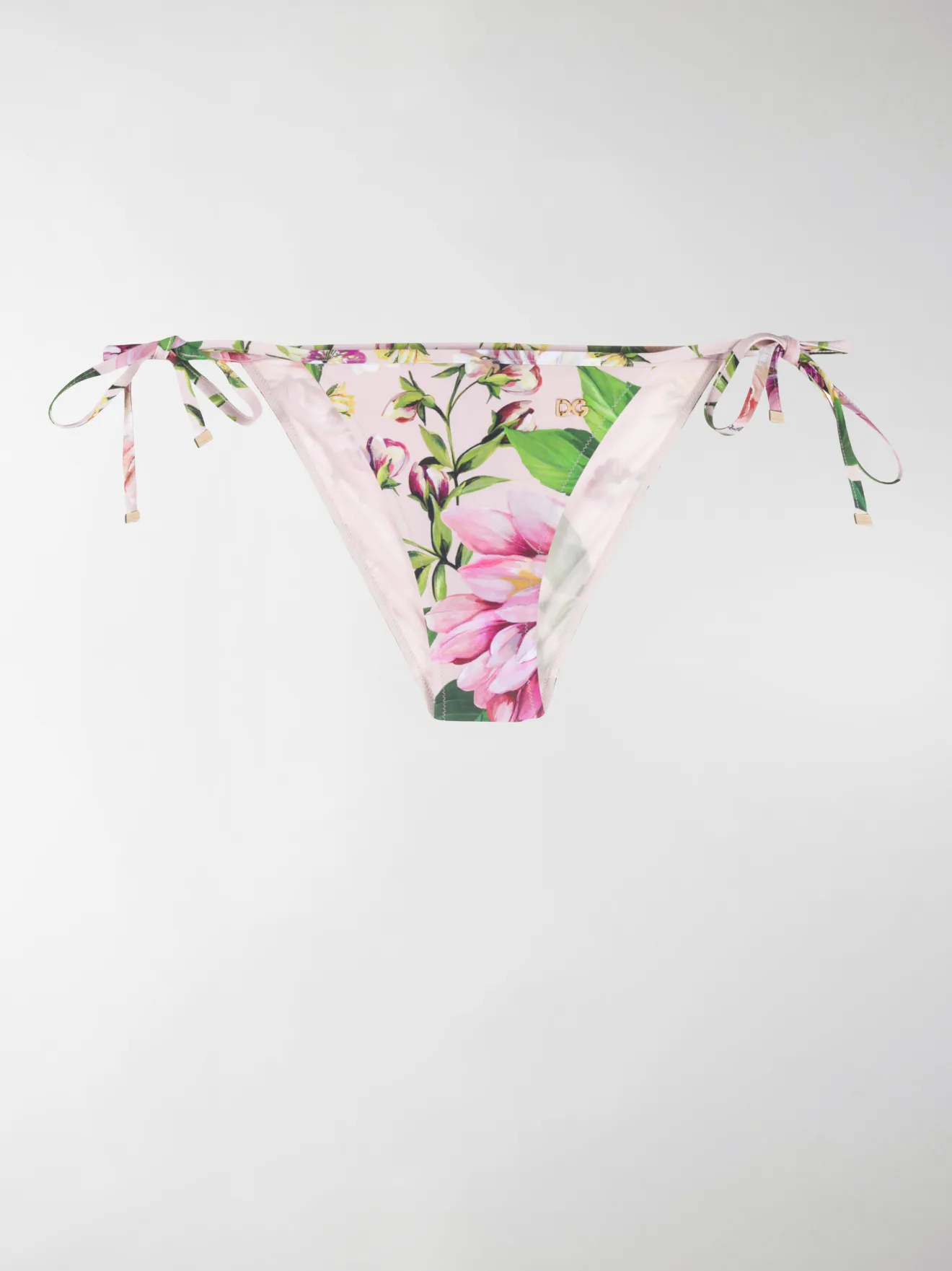 pink floral bikini bottoms