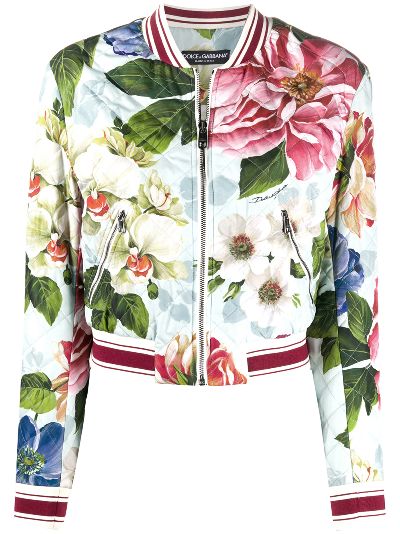 dolce and gabbana flower jacket