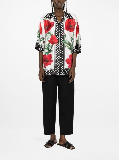 Dolce & Gabbana floral-print Silk Shirt - Farfetch