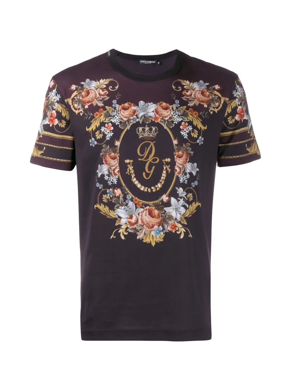 Dolce and shop gabbana flower shirt