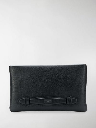 clutch bag with hand strap