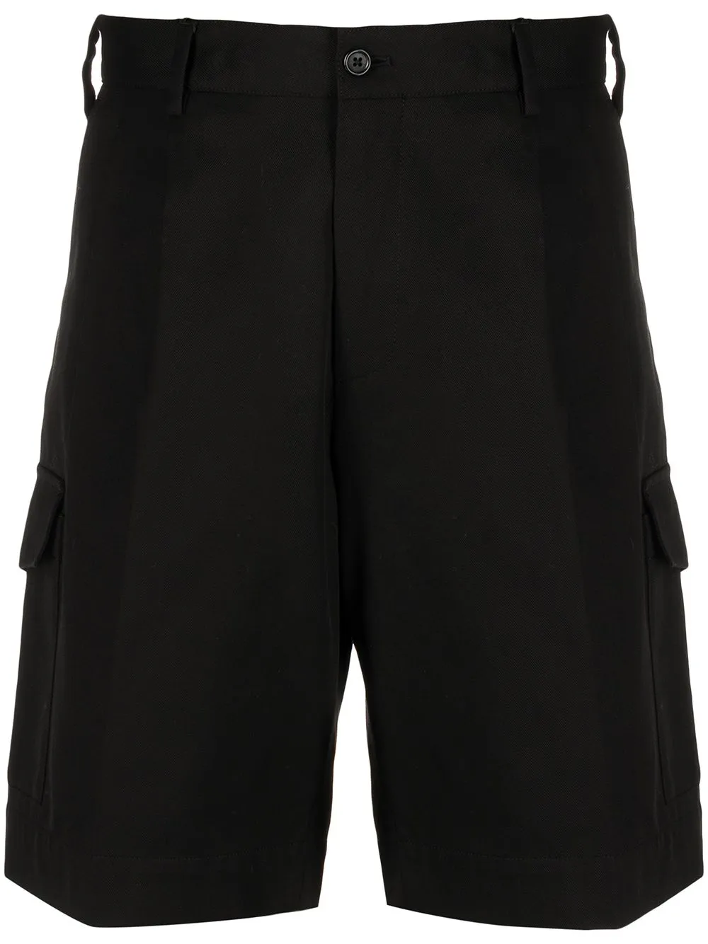 high rise cargo shorts