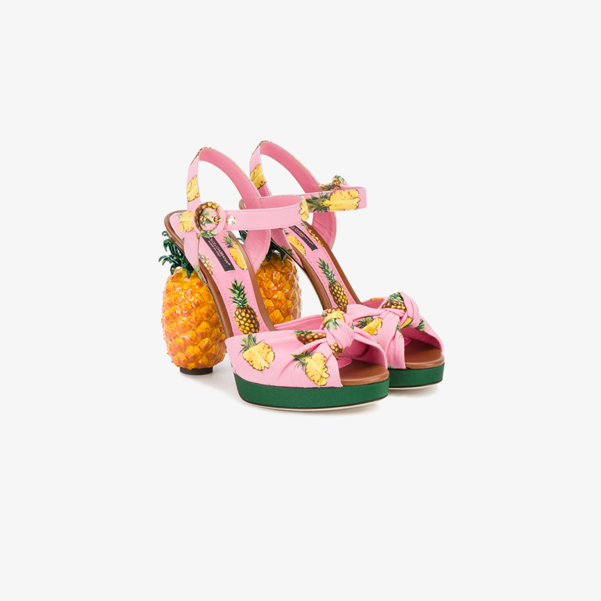 dolce and gabbana pineapple shoes