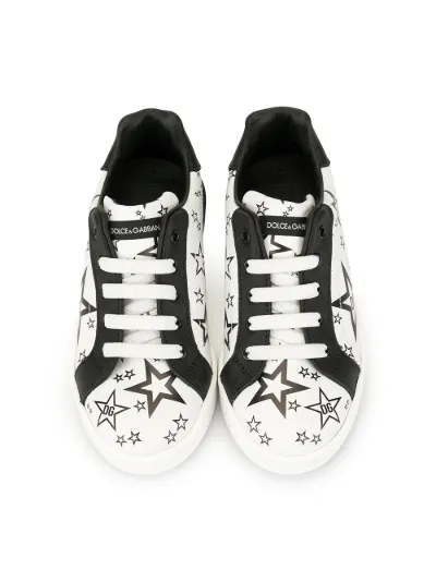 Dolce & Gabbana Kids DG star print low-top sneakers | Eraldo.com DE 