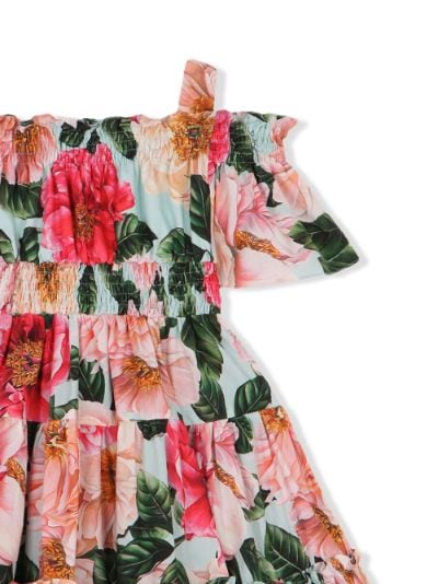 dolce gabbana floral print dress