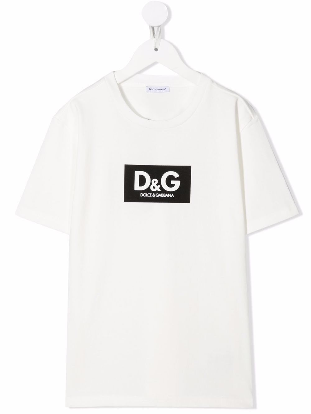 Dolce & Gabbana Kids logo-print cotton purchases T-shirt