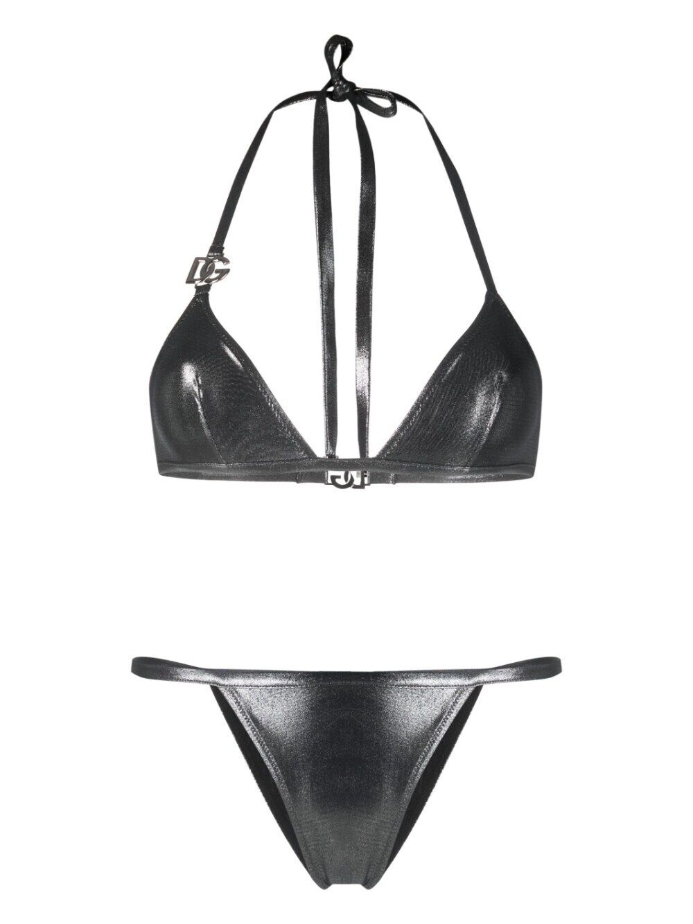 KIM DOLCE&GABBANA DG-logo triangle bikini | Dolce & Gabbana | Eraldo.com