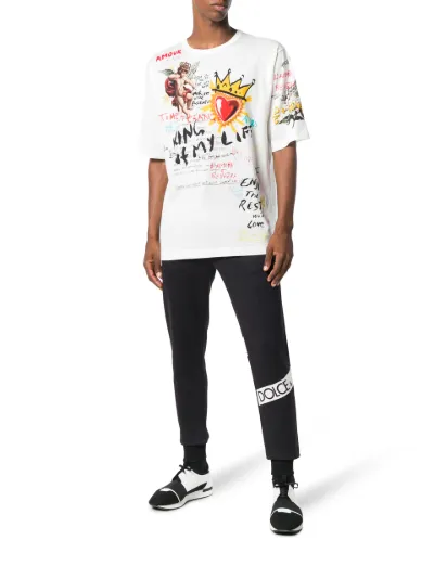 Dolce and gabbana king of my life t clearance shirt