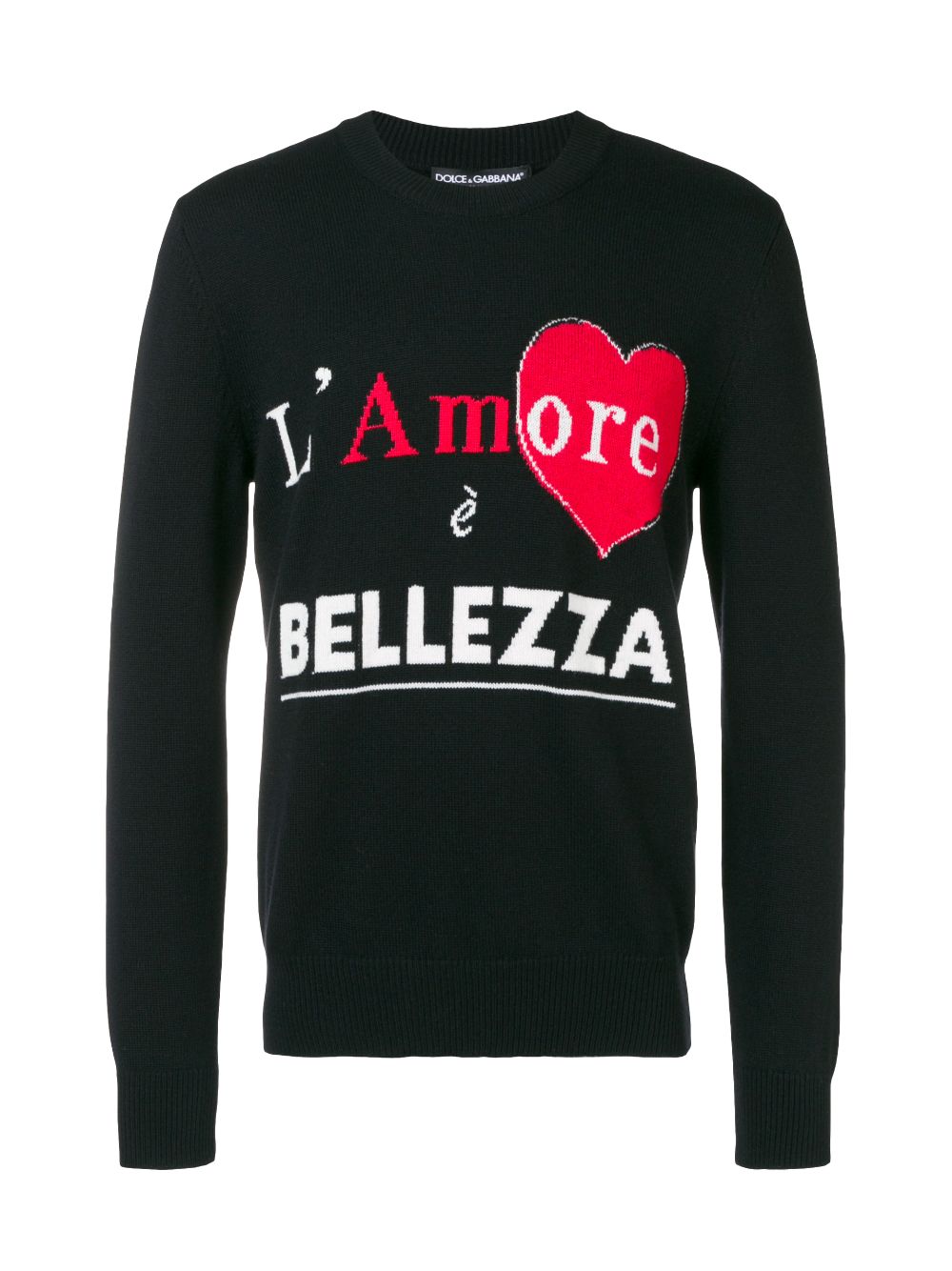 Dolce and discount gabbana amore sweater