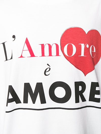 Dolce Gabbana L Amore E Bellezza T Shirt White Modes