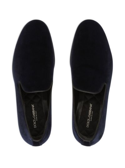 Leonardo velvet slippers | Dolce & Gabbana 