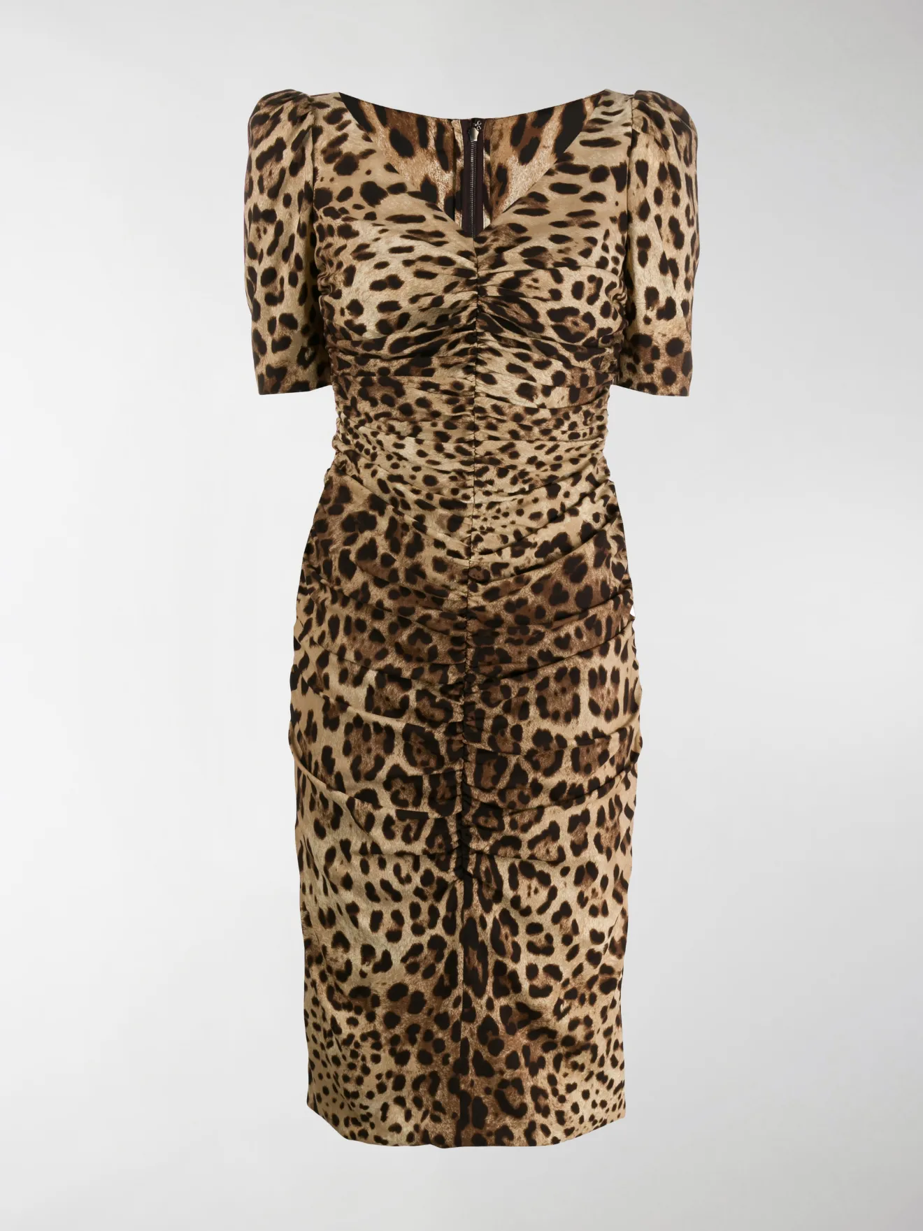 dolce leopard dress