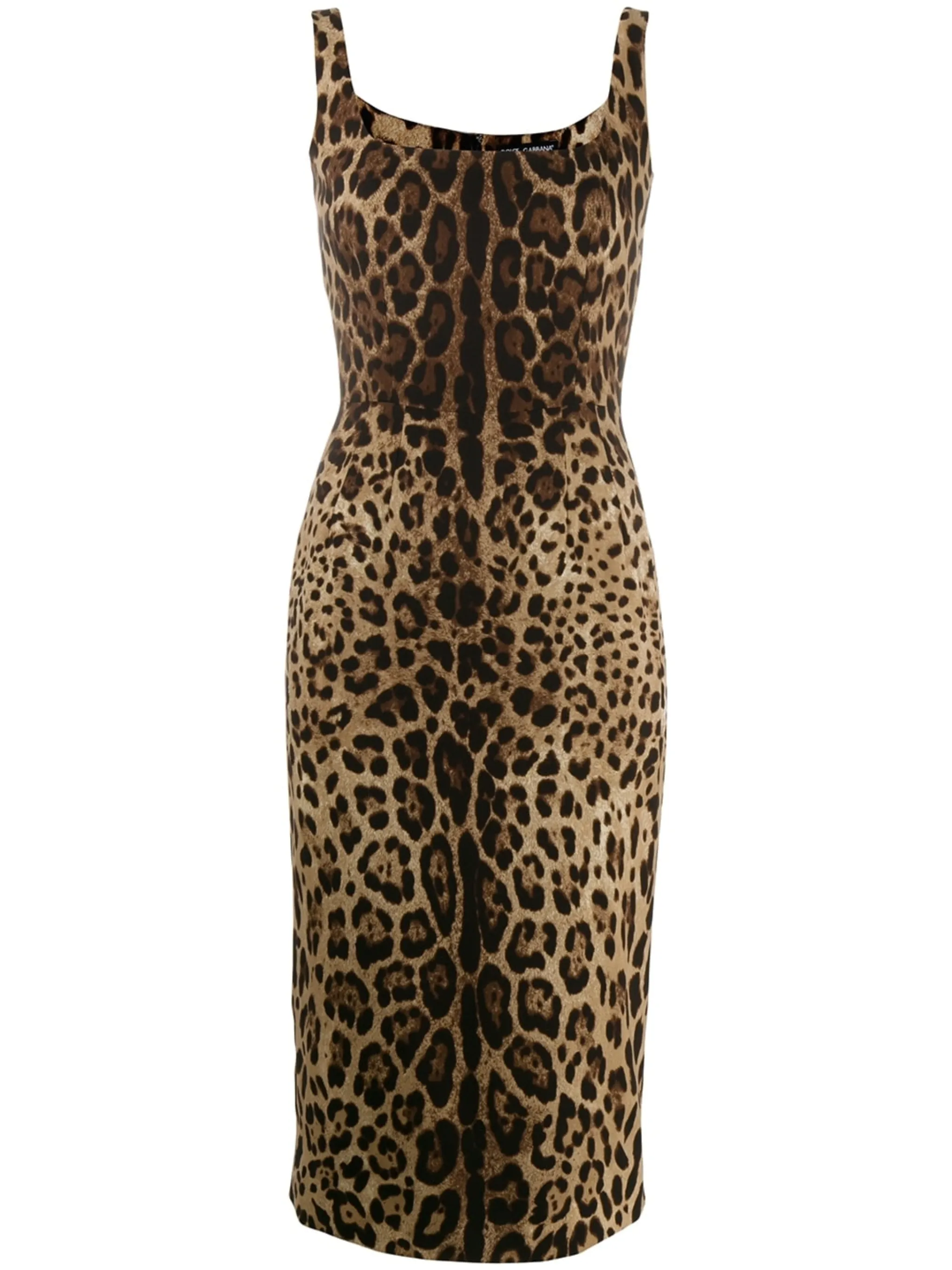 【送料&関税込】Dolce & Gabbana Leopard Print Midi Dress Dolce & Gabbana leopard-print midi dress | Eraldo.com FR