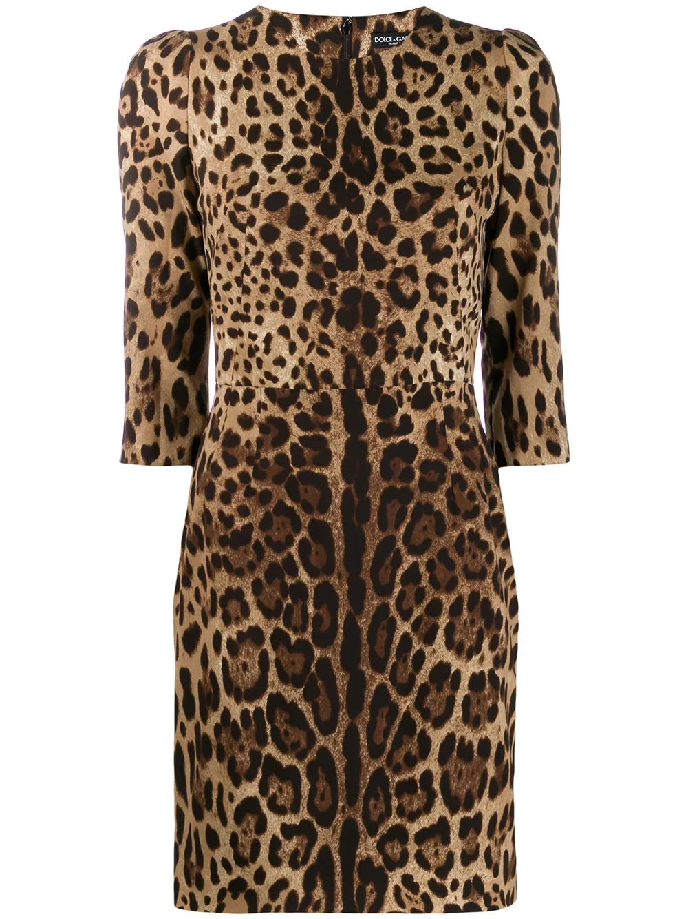 dolce and gabbana cheetah dress