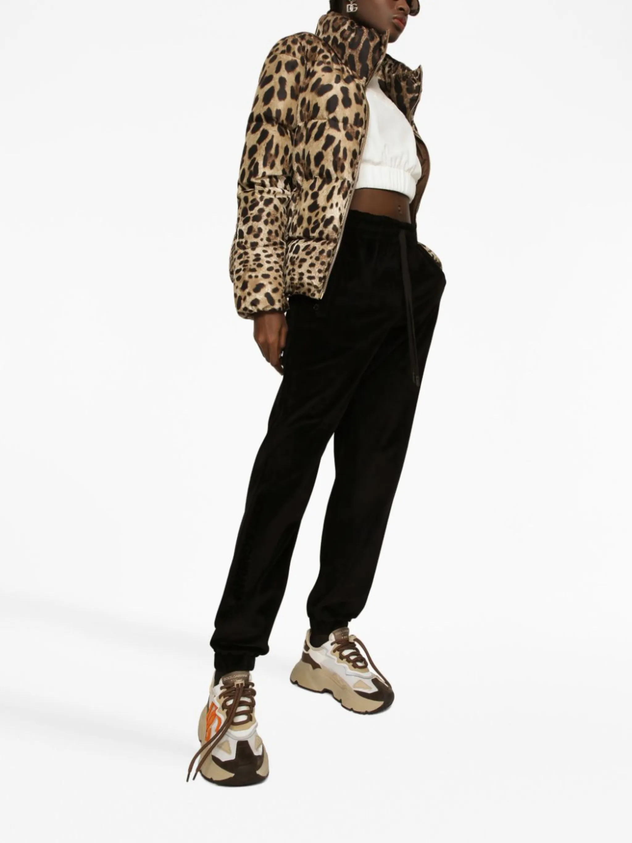 Dolce & Gabbana leopard-print padded jacket | Eraldo.com SA Dolce & Gabbana leopard-print padded jacket | Eraldo.com SA