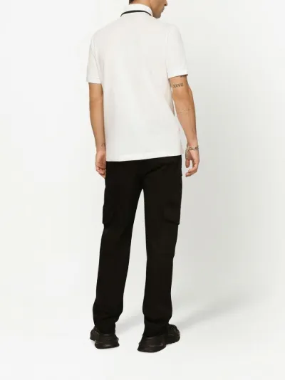 logo-embroidered polo shirt | Dolce & Gabbana logo-embroidered polo shirt | Dolce & Gabbana