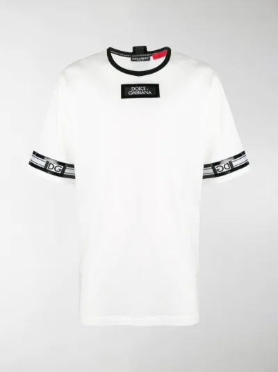 dolce and gabbana white t shirt