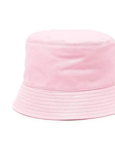 logo-plaque bucket hat | Dolce 