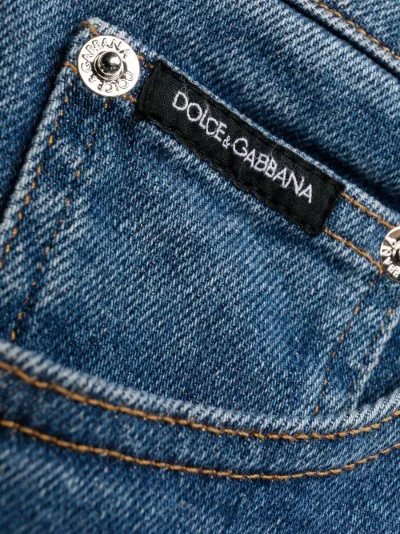 Sale Dolce \u0026 Gabbana logo-plaque denim jeans blue | MODES
