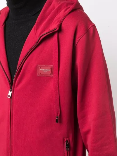 dolce and gabbana zip up hoodie