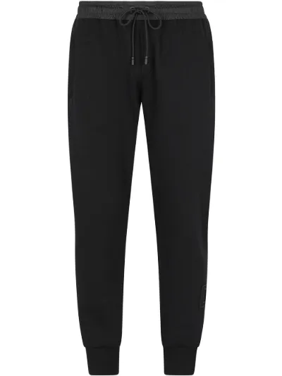 tapered leg track pants
