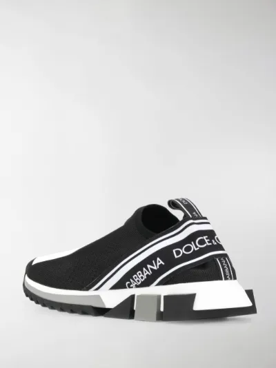 dolce & gabbana logo print sneaker