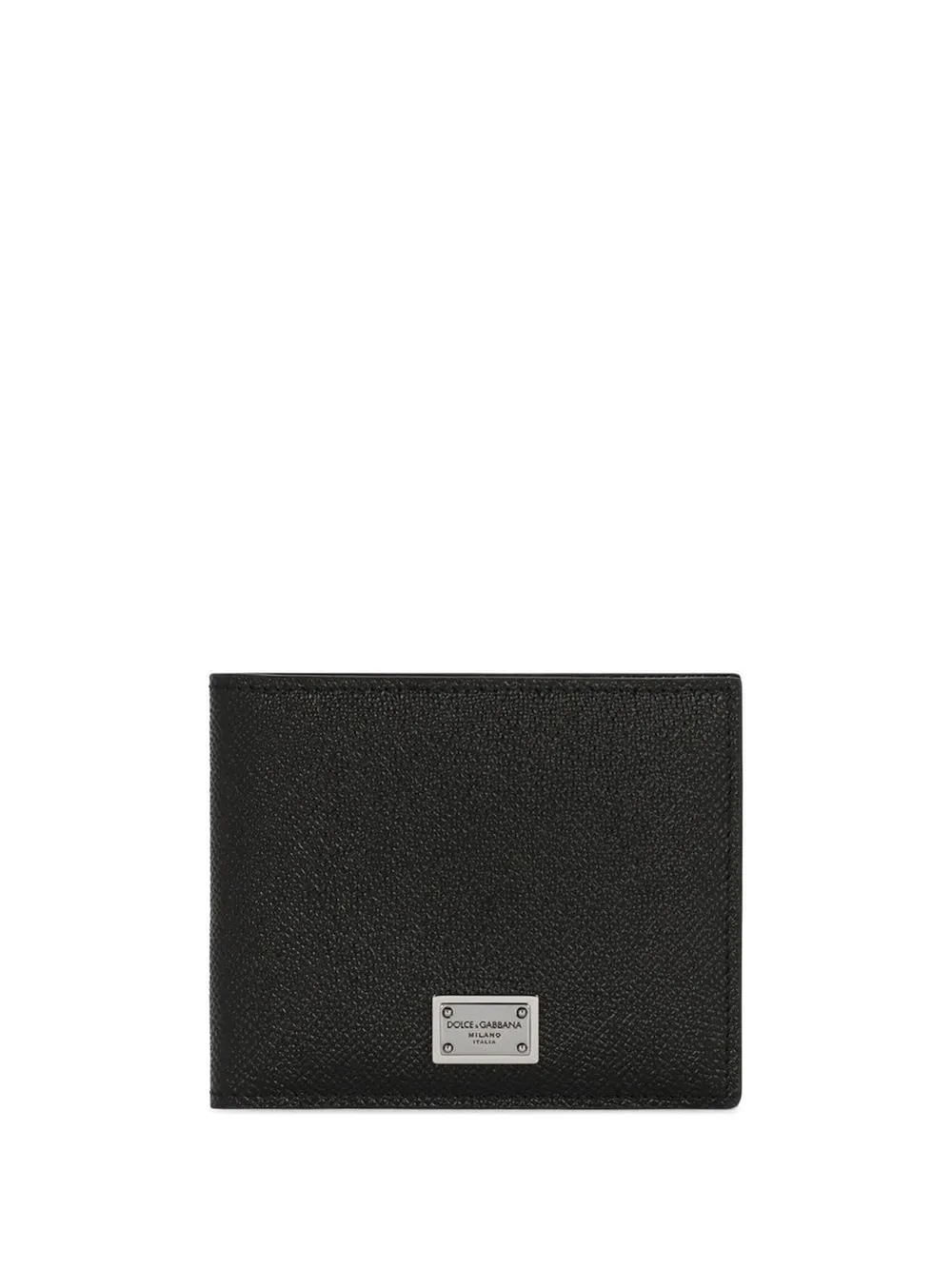 Dolce Gabbana logo tag leather bifold wallet Eraldo UK