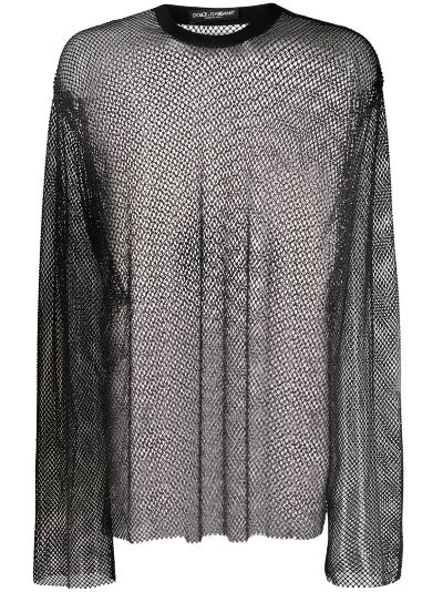 Dolce & Gabbana purchases Mesh Long Sleeve Shirt