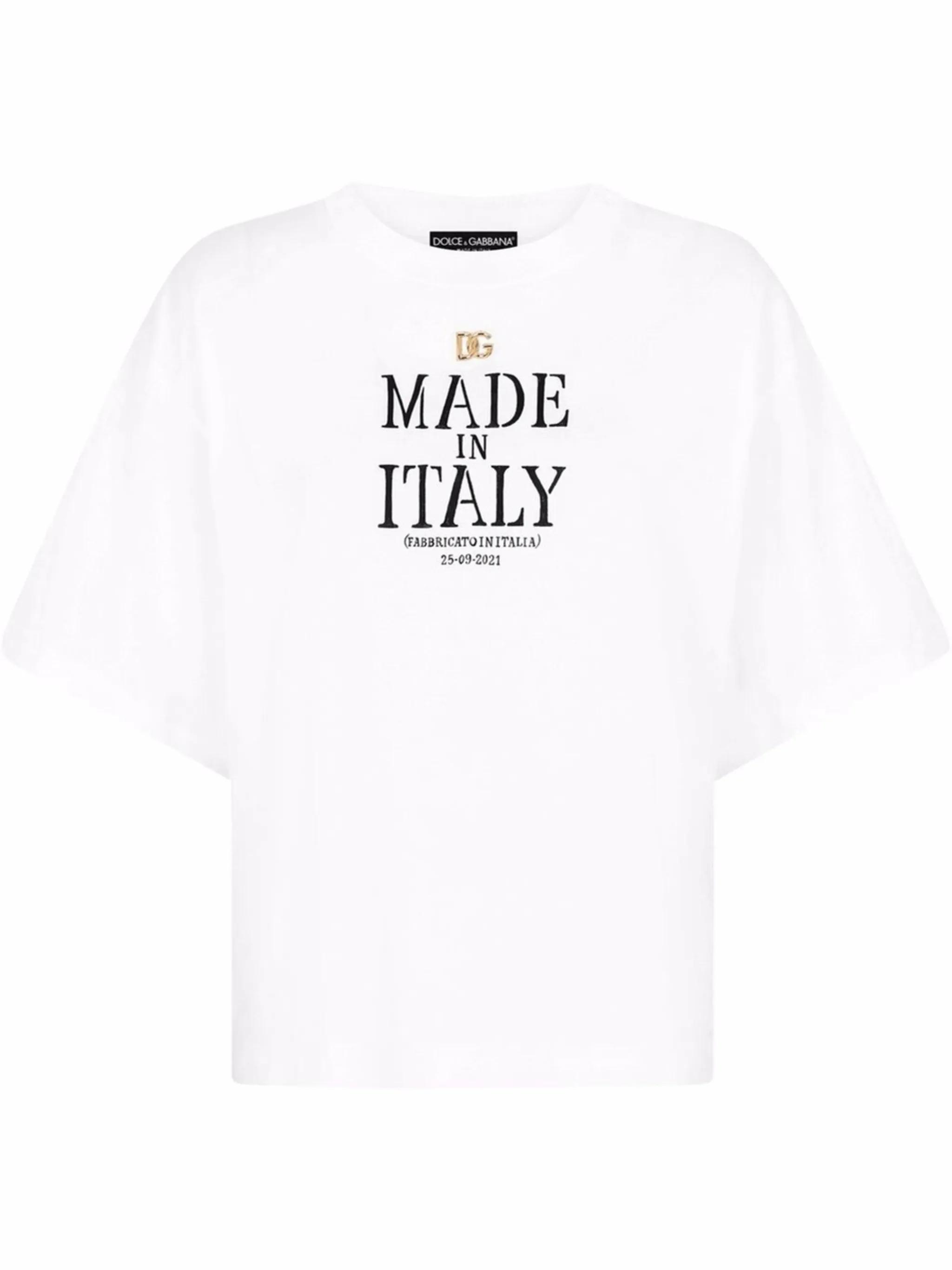 Dolce & Gabbana Made In Italy cotton T-shirt | Eraldo.com FR