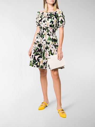 dolce gabbana off shoulder dress