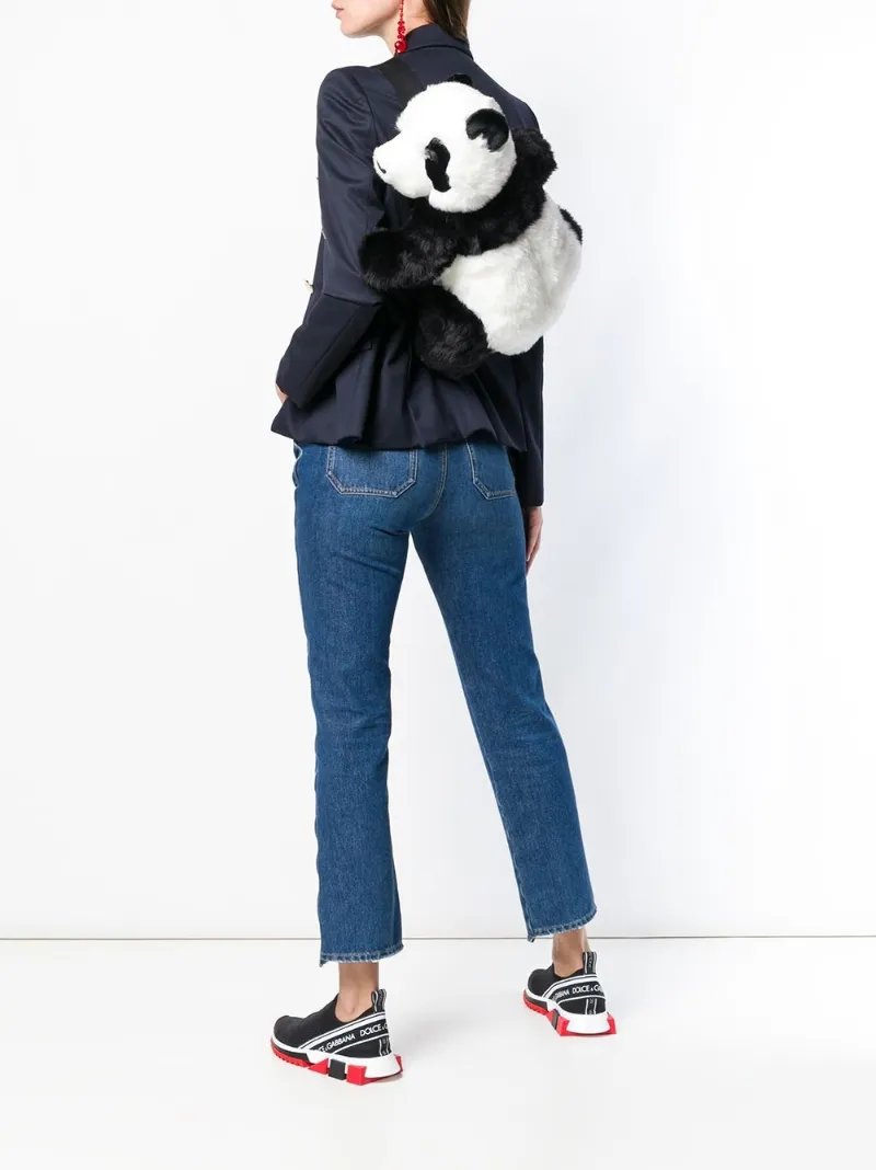 Dolce \u0026 Gabbana panda bear sling bag black | MODES