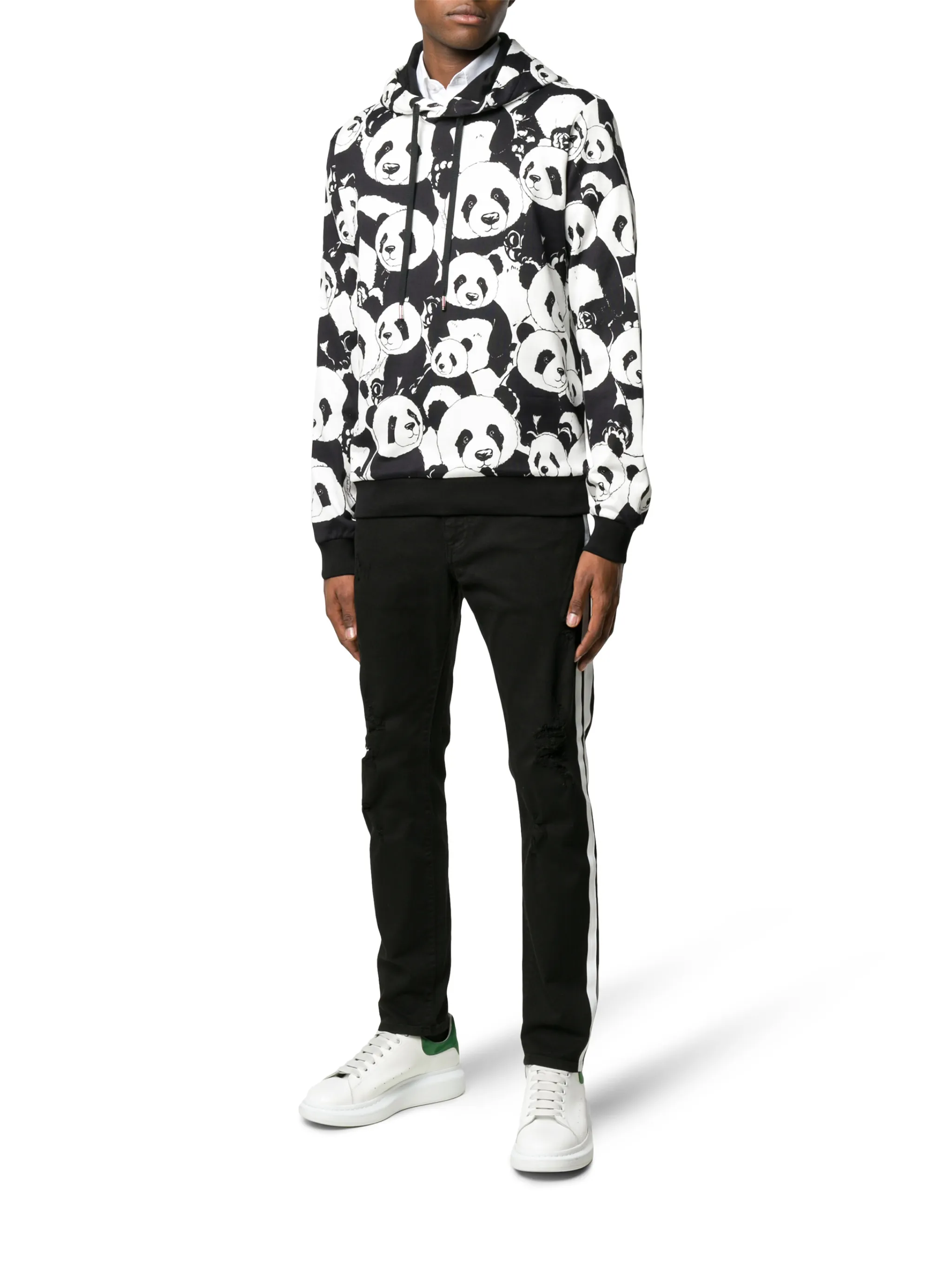 Dolce Gabbana panda print hoodie Eraldo US