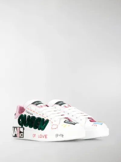 dolce and gabbana queen sneakers
