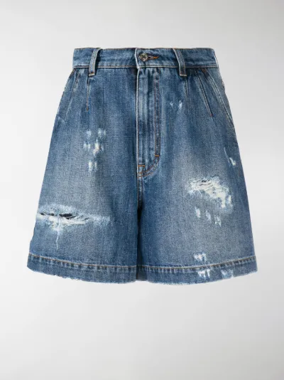 dolce gabbana denim shorts