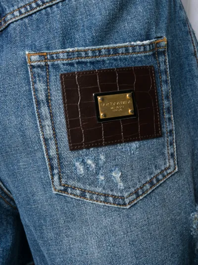 dolce gabbana denim shorts