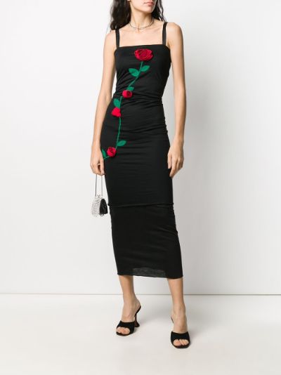 dolce and gabbana rose dress