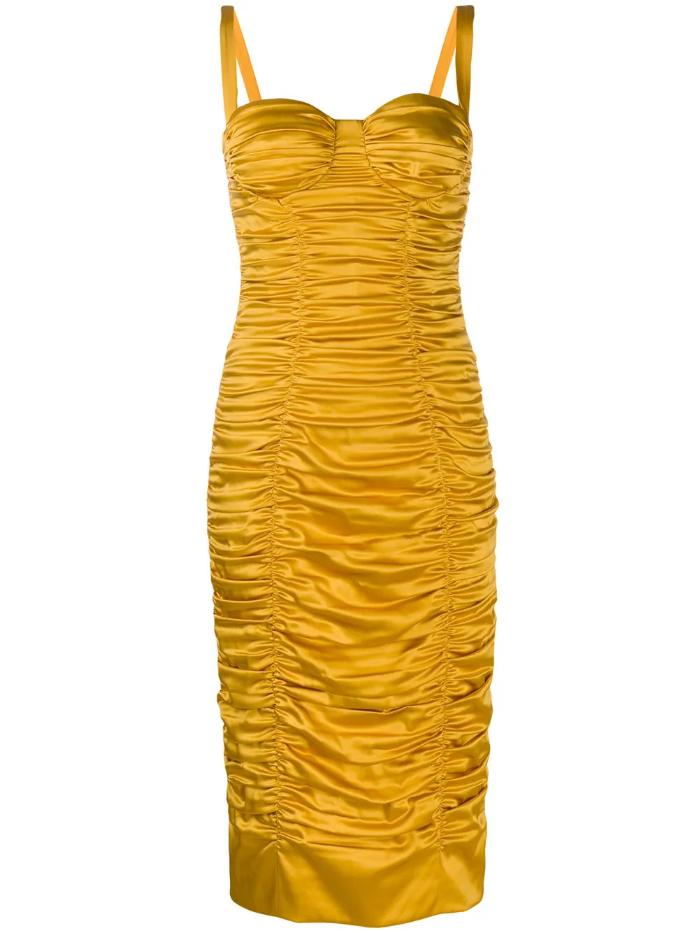 dolce gabbana yellow dress