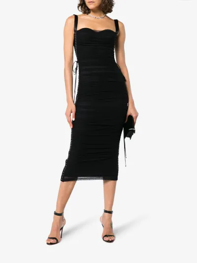 dolce and gabbana black dress