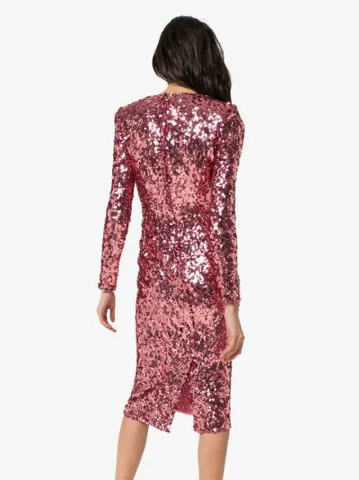 dolce gabbana sequin dress