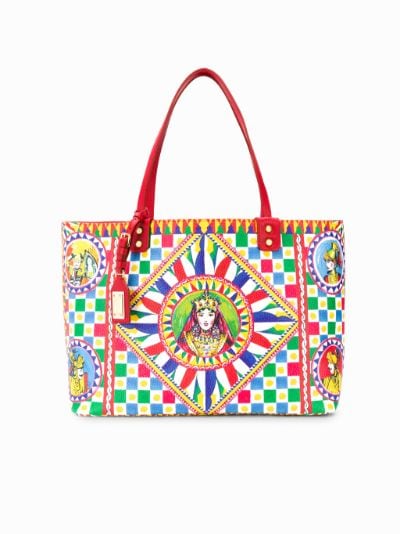 Sicilian Carretto Beatrice tote bag | Dolce & Gabbana 