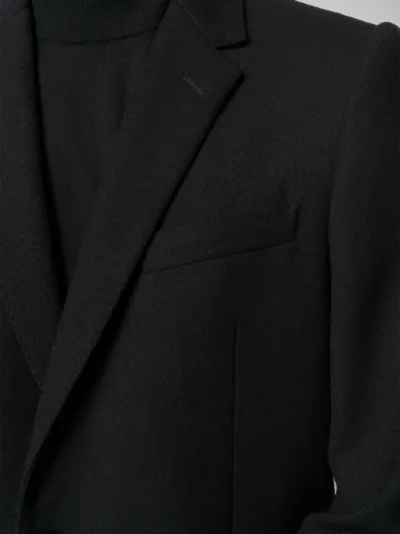 dolce and gabbana black coat