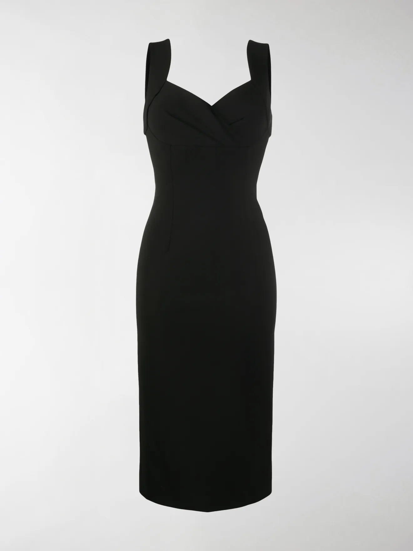 dolce and gabbana black dress