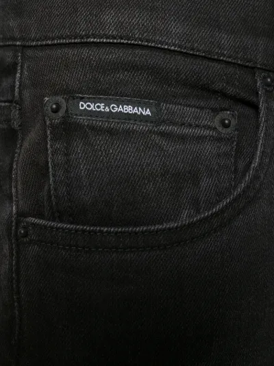 Dolce \u0026 Gabbana slim-fit jeans black 