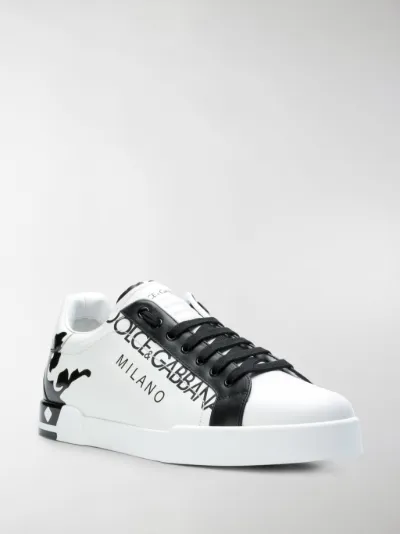 Dolce \u0026 gabbana sneakers super king - nero farfetch lacci neri - Stileo.it