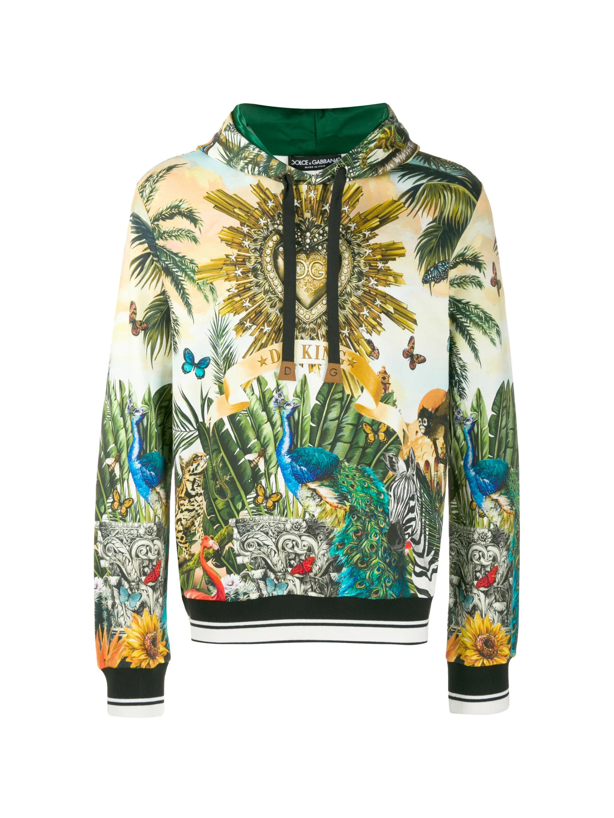 Dolce and gabbana king hoodie sale