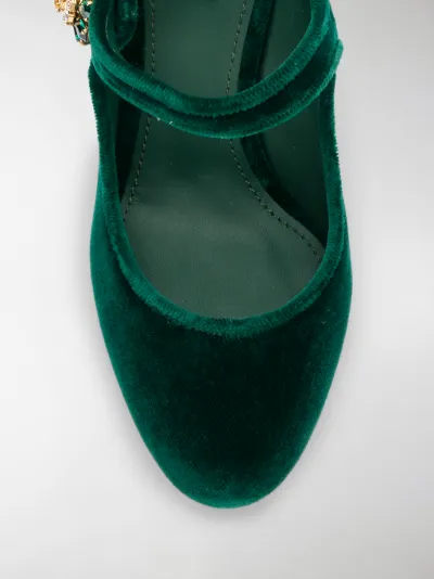 emerald green mary jane shoes