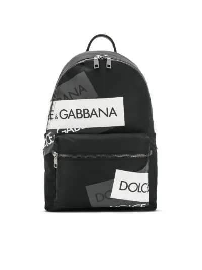Dolce & Gabbana Volcano logo tape backpack | Eraldo.com US