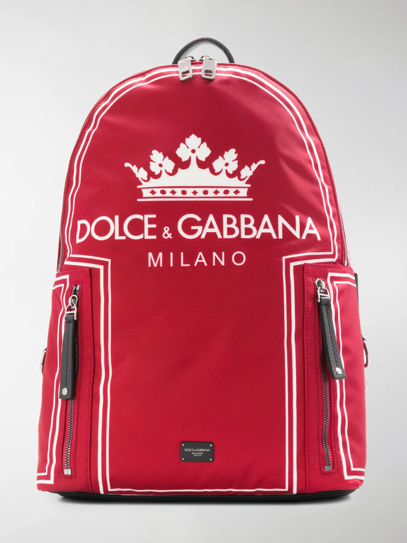 Dolce \u0026 Gabbana Zaino Crown rosso | MODES