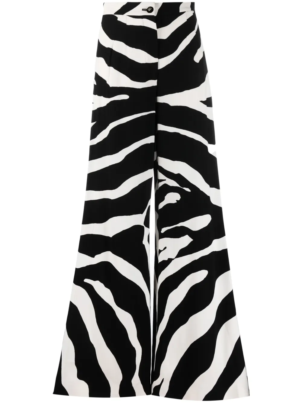 zebraprint flared trousers Dolce & Gabbana
